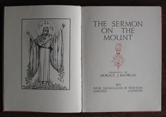 The Sermon on the Mount Rare and Interesting - English language