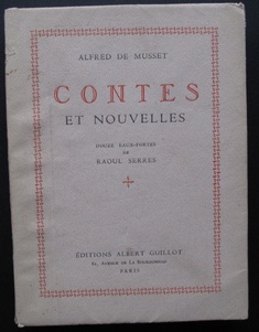 Contes et Nouvelles by Alfred de Musset (illus. RAOUL SERRES) French Books/Livres en Français by illustrator > SERRES