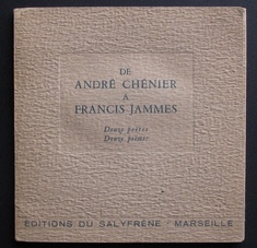 De Andre Chenier a Francis Jammes - Douze Poetes Francais - Douze Poemes Francais (illus. GEORGES CAPON) Artists and Livres d'Artistes > CAPON