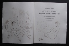 Avenue Junot by Marcel Aymé (illus. Pierre BERGER) French Books/Livres en Français by illustrator > BERGER
